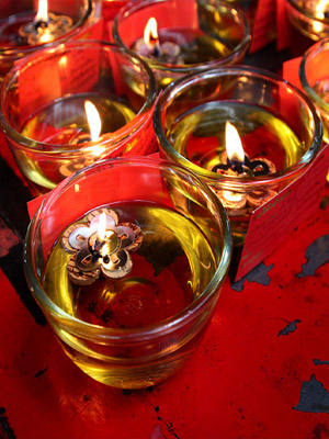 плавающие свечи