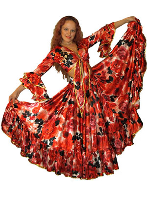 цыганский наряд