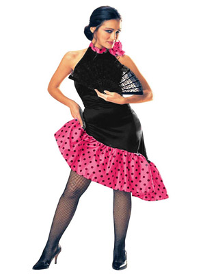 черный горошек на красном фоне 