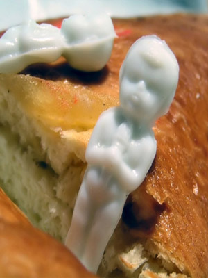 миниатюрная куколка младенца-Христа