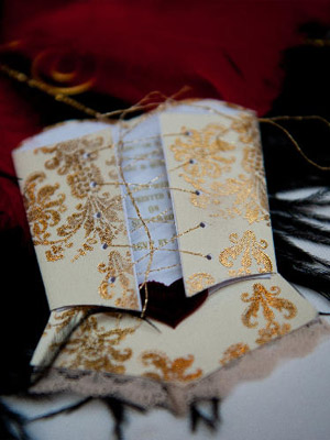 приглашение «Золото куртизанки»