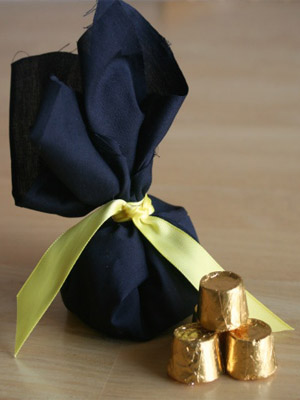 мешочек с пиратскими монетами