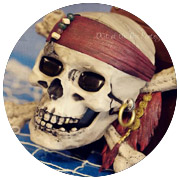 пиратский череп