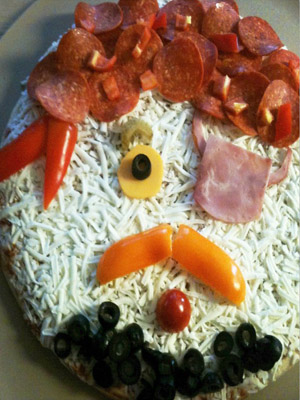 интересная пицца