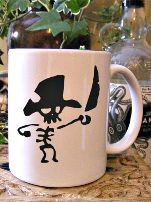чашка с пиратом