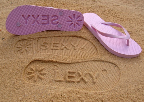 пляжные тапочки 