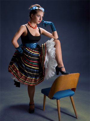 стильная чувиха