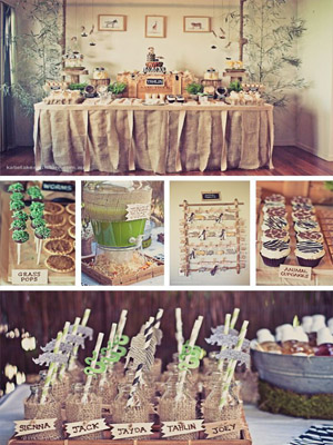 вечеринка в стиле сафари