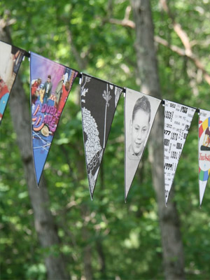 Бумажные гирлянды