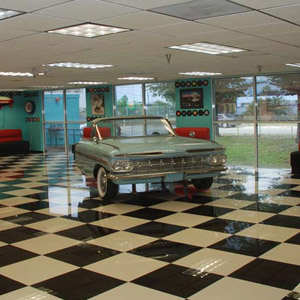 декор в ретро-стиле