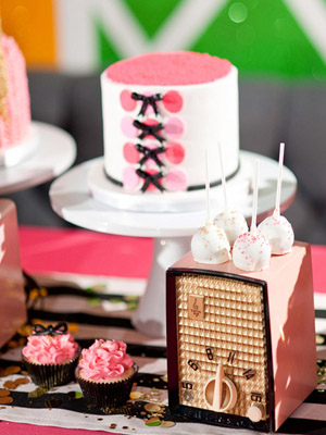 стильный торт