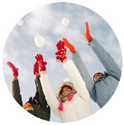 Снежный полет