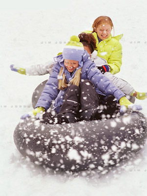 санные заезды