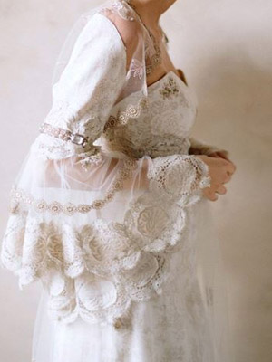 кружевное платье