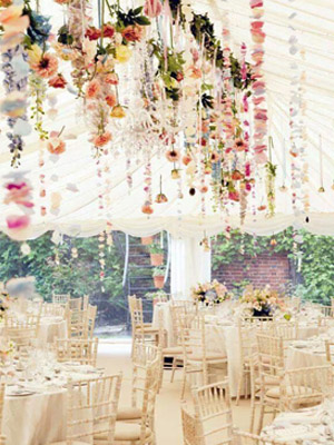 Декор свадебного стола