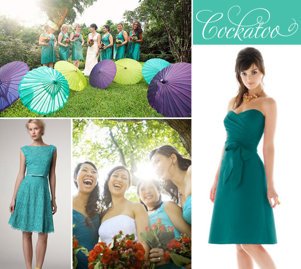 свадьба в зеленом цвете