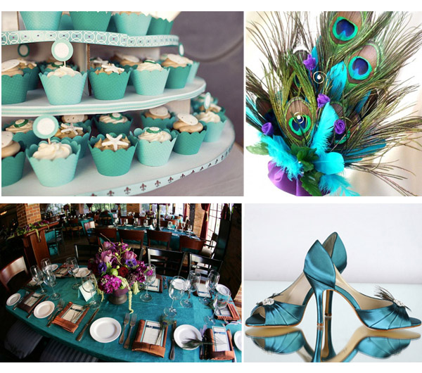 свадьба в зеленом цвете