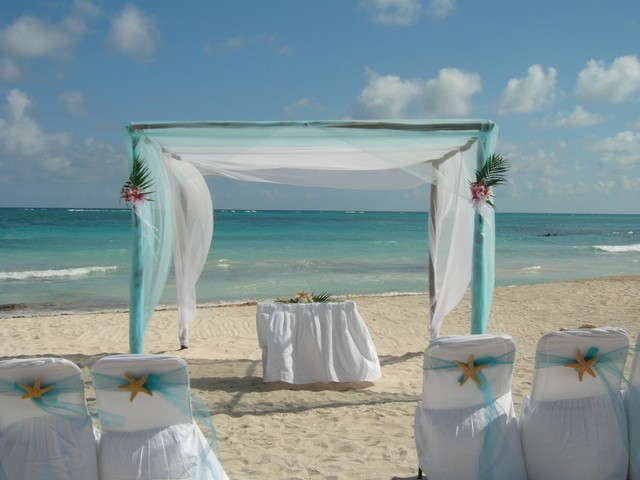 свадьба в голубом цвете