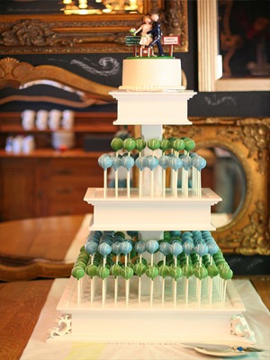 свадебный футбольный торт