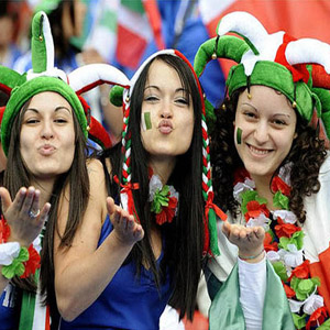 футбольные фанаты