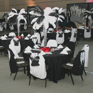 Декор свадебного зала 