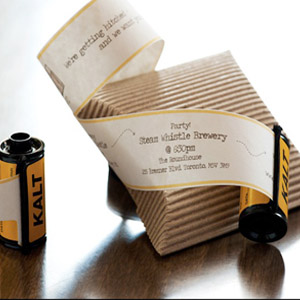 Приглашение-фотопленка