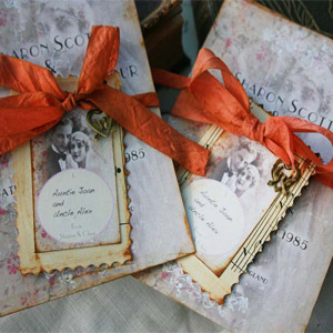 Приглашение в стиле ретро-фото