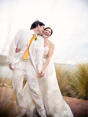 желтый галстук