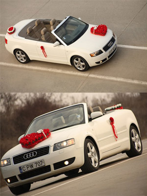 белоснежный кабриолет