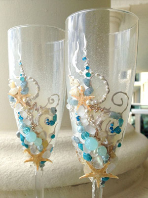 бокалы молодоженов