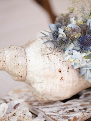 большая раковина-ваза