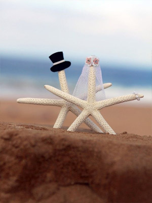 Свадьба в морском стиле