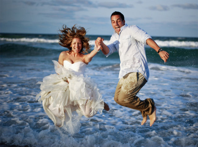 свадьба на море