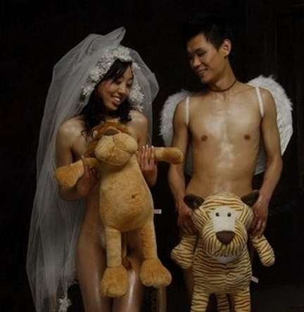 свадьба в стиле ню