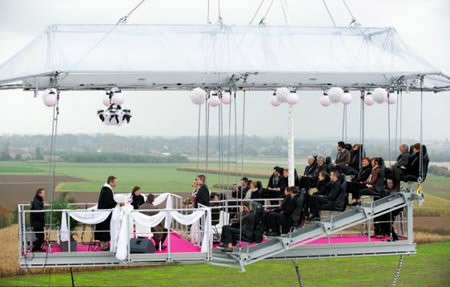 свадьба в небе