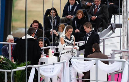 свадьба в небе