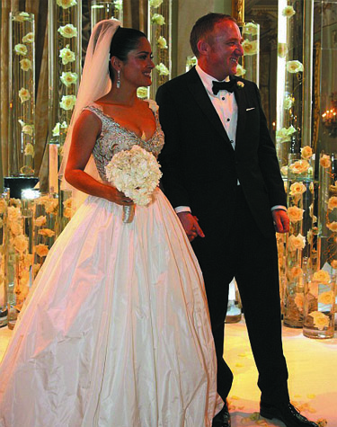 Сальма Хайек и Франсуа-Анри Пино