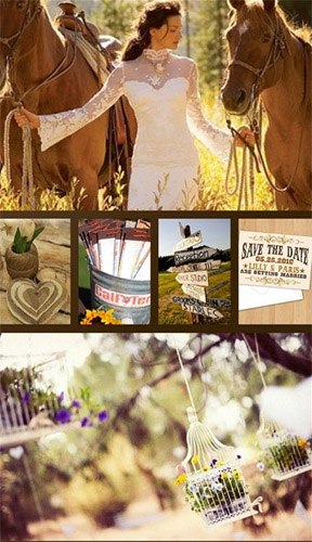 свадьба в стиле кантри