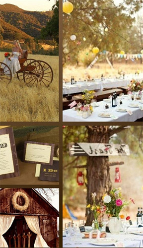 свадьба в стиле кантри