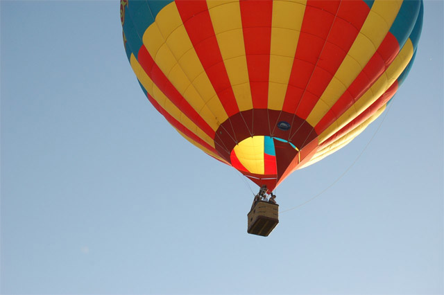 свадьба на воздушном шаре 2012