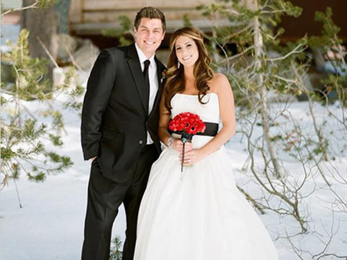 зимняя свадьба