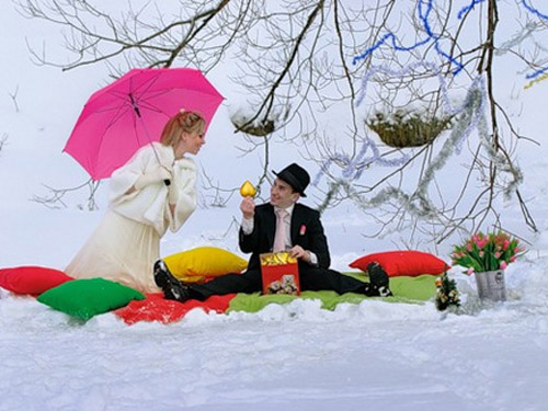 свадебная история любви