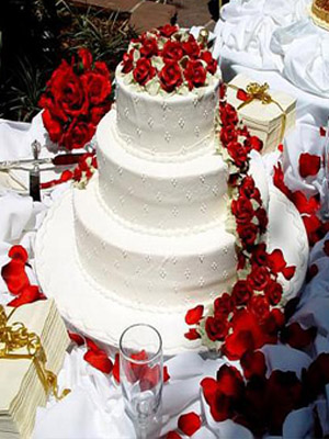 свадебный торт