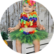 Детская гавайская вечеринка (подготовка к празднику)