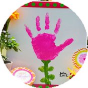 Поэма для мамы из отпечатков пальцев