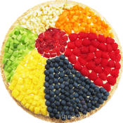 Фруктовый десерт Пляжный мяч