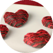 Шоколадные сердечки