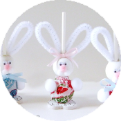 Пасхальный кролик – сувенир в Христово Воскресенье