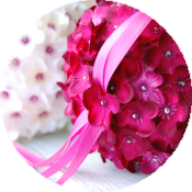 Цветочный шар для декора