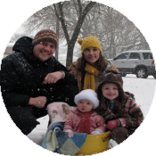 Снежный день!